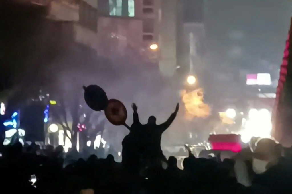 protestos no Irã