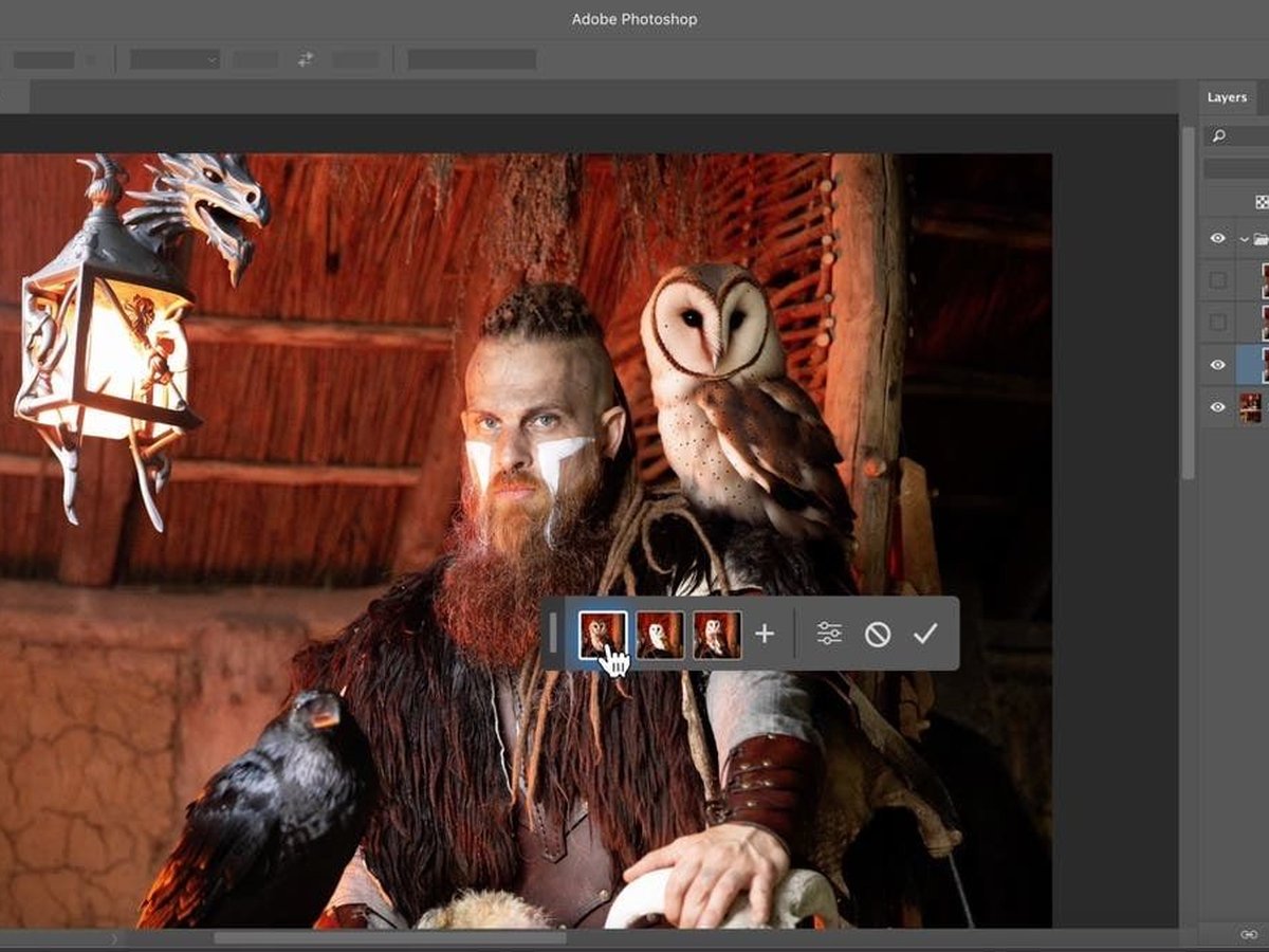 Assistente de IA do Photoshop
