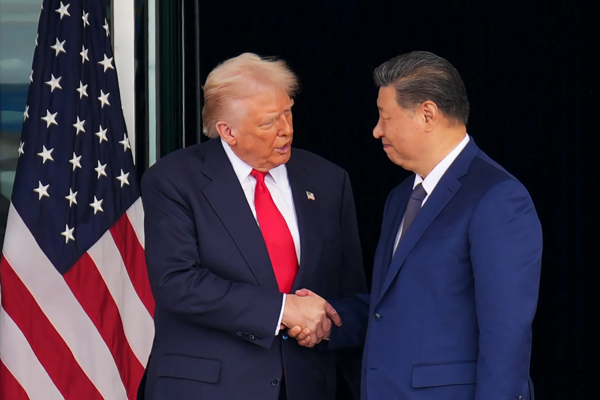 encontro entre Donald Trump e Xi Jinping