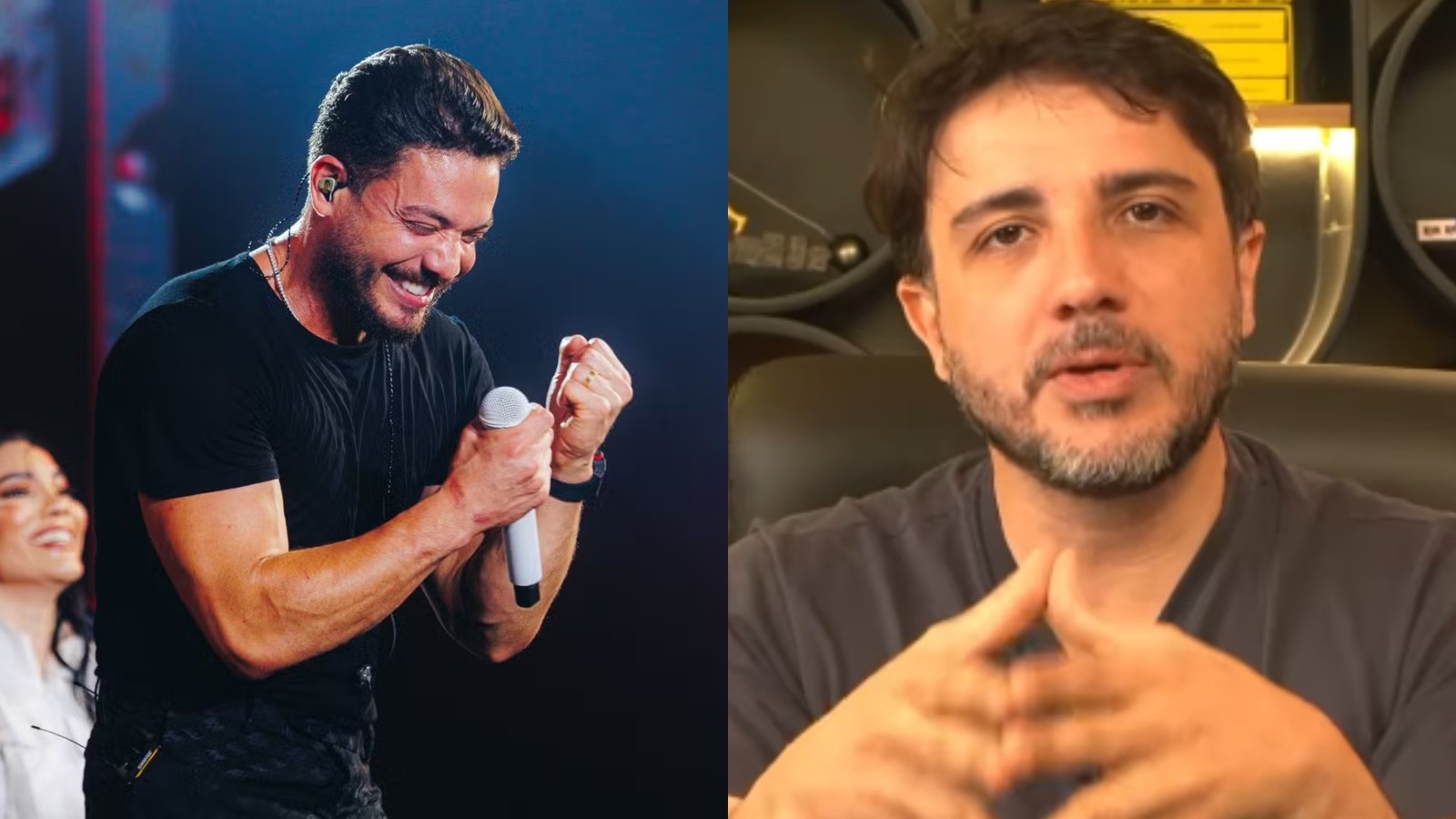 Wesley Safadão e Renan Santos