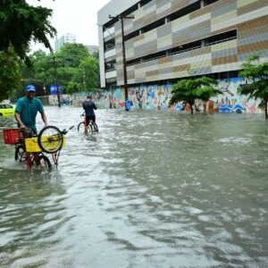 chuva no Grande Recife