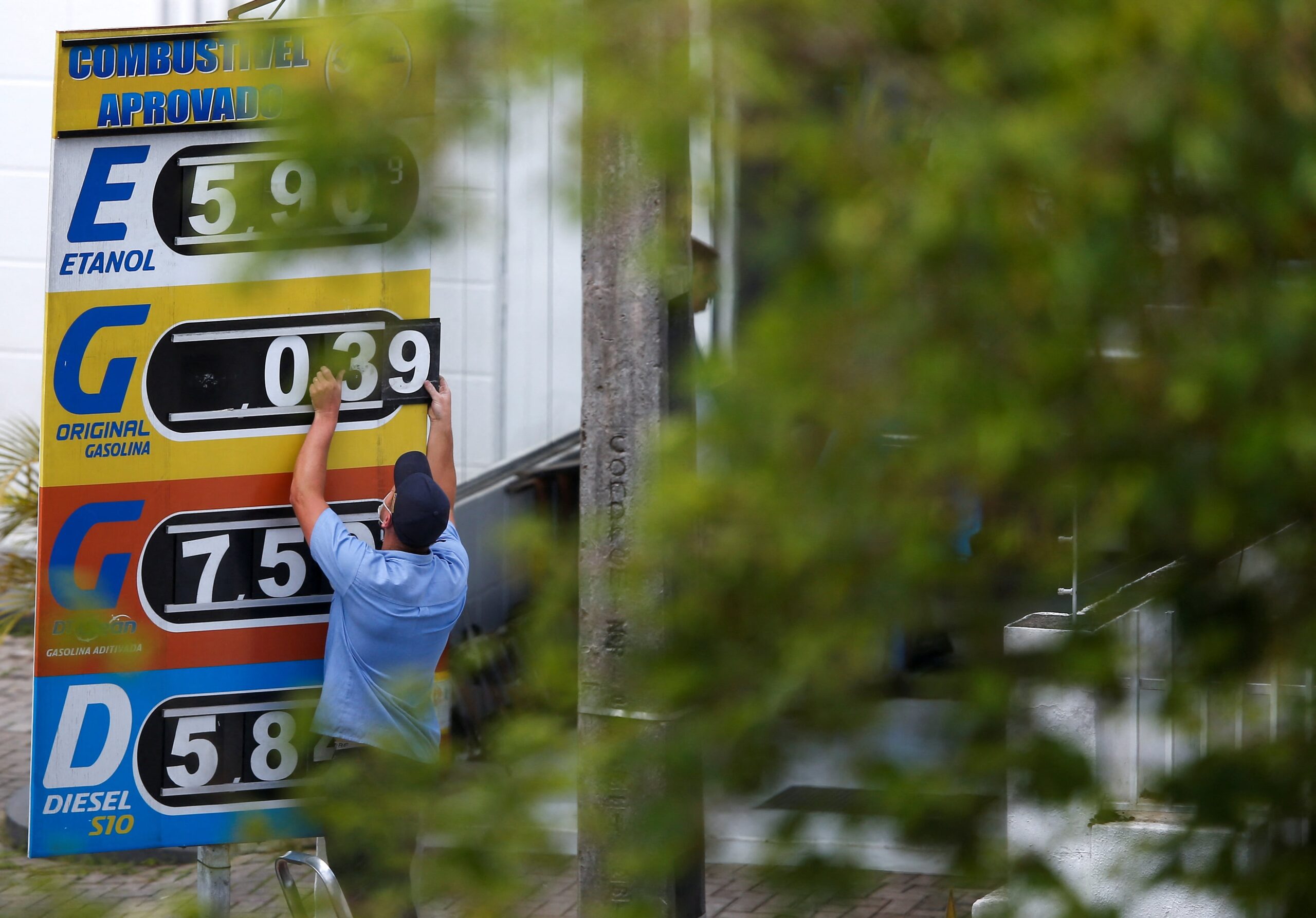 preço da gasolina