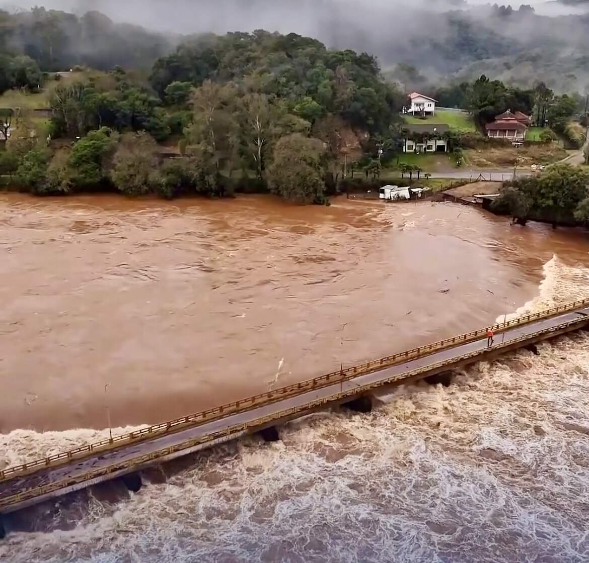 tempestades no Rio Grande do Sul