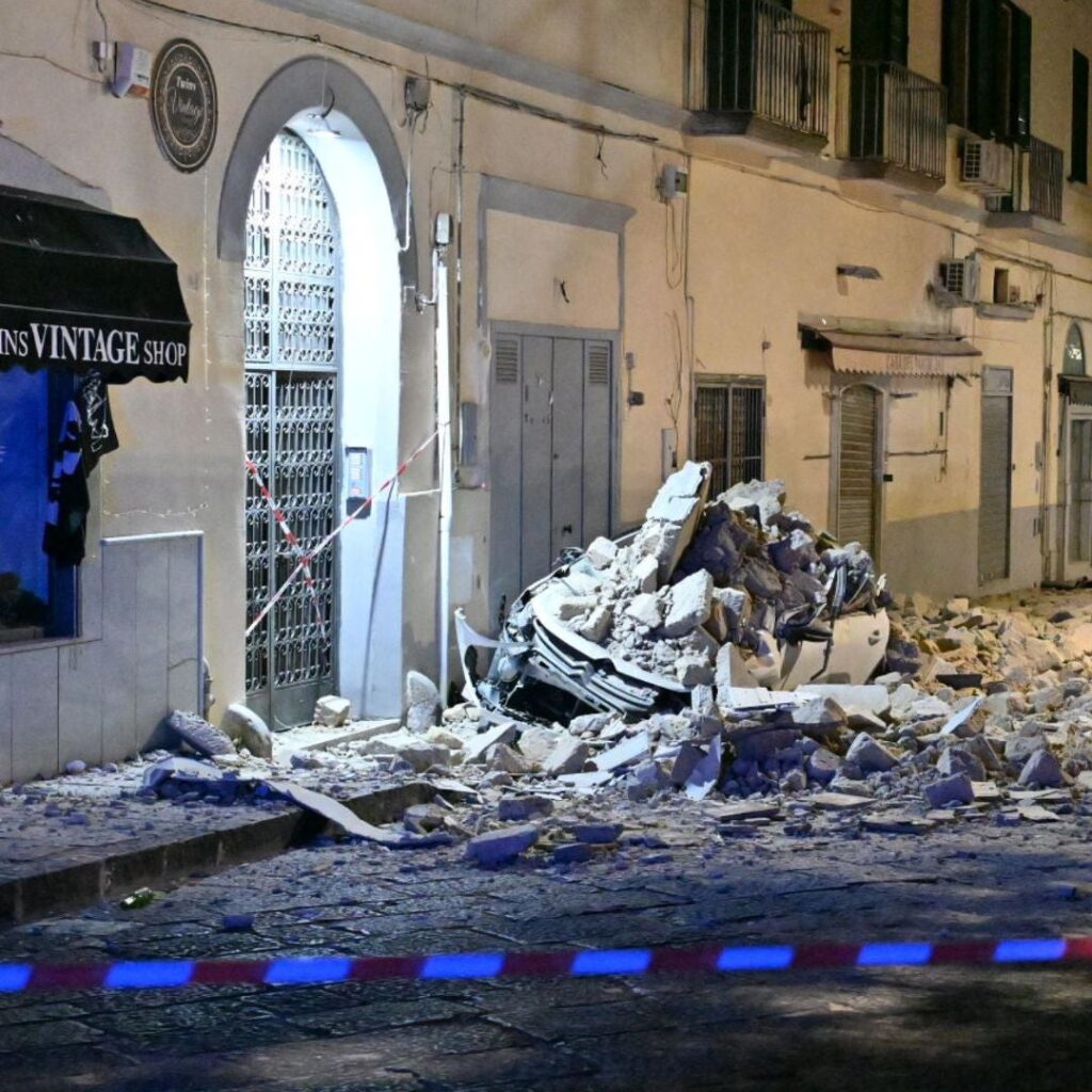 terremoto em Nápoles