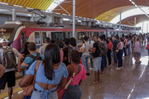 vagão rosa metrô Salvador